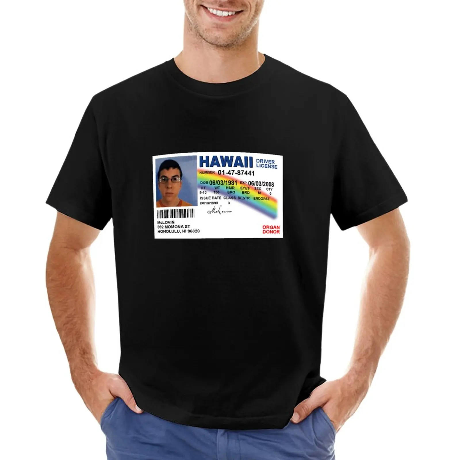 

McLOVIN T-Shirt quick-drying t-shirt Aesthetic clothing custom t shirt Men's t-shirts