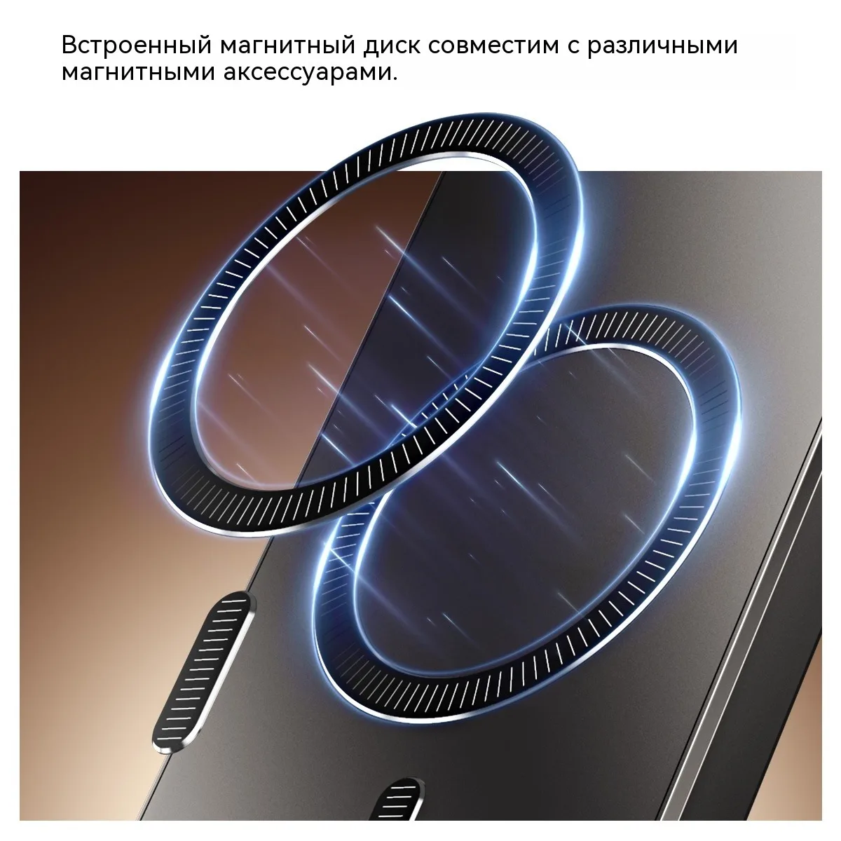 Luxury Metal Lens Protection Magnetic Case with Wireless Charging Capability and Soft Bumper Cover