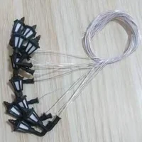 10Pcs HO Scale HO Scale 1:100 Model Railroad 3V LED Street Light Wall Lamp Railway For Home Ornament Lamppost Wall Lamps 2