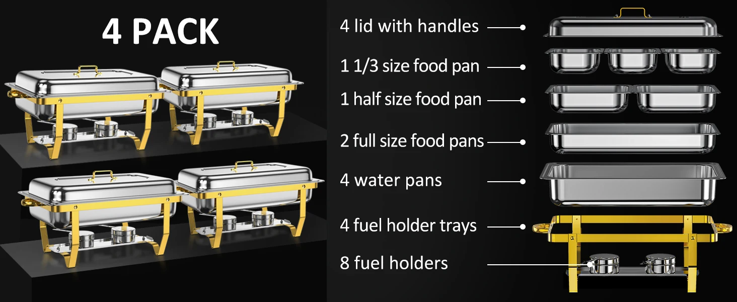 chafing dishes for buffet