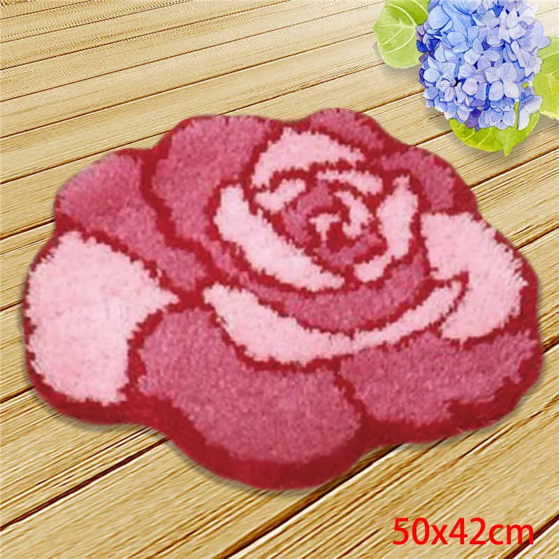 Cartoon Bear Latch Hook DIY Segment Embroidery Material Handcraft Latch Hook Rug Kits Carpet Embroidery Supplies doe het zelf
