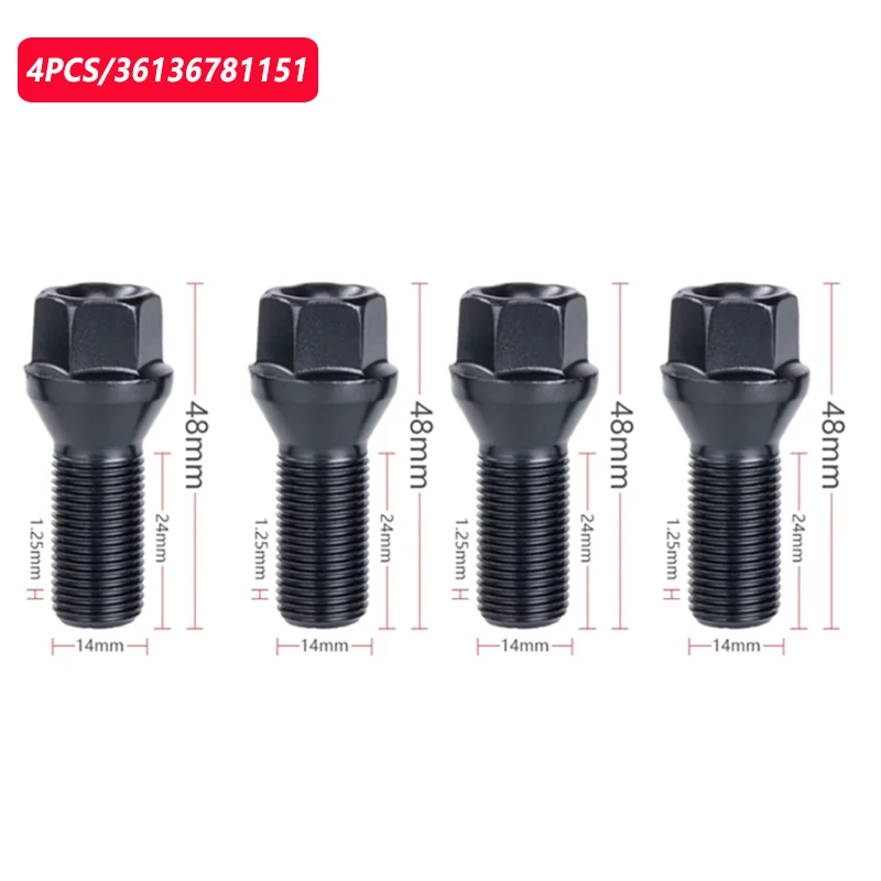 Bulloni E Dadi Delle Ruote Per BMW Series 3 E30 1987-1993 - Taros Trade - Foto 2