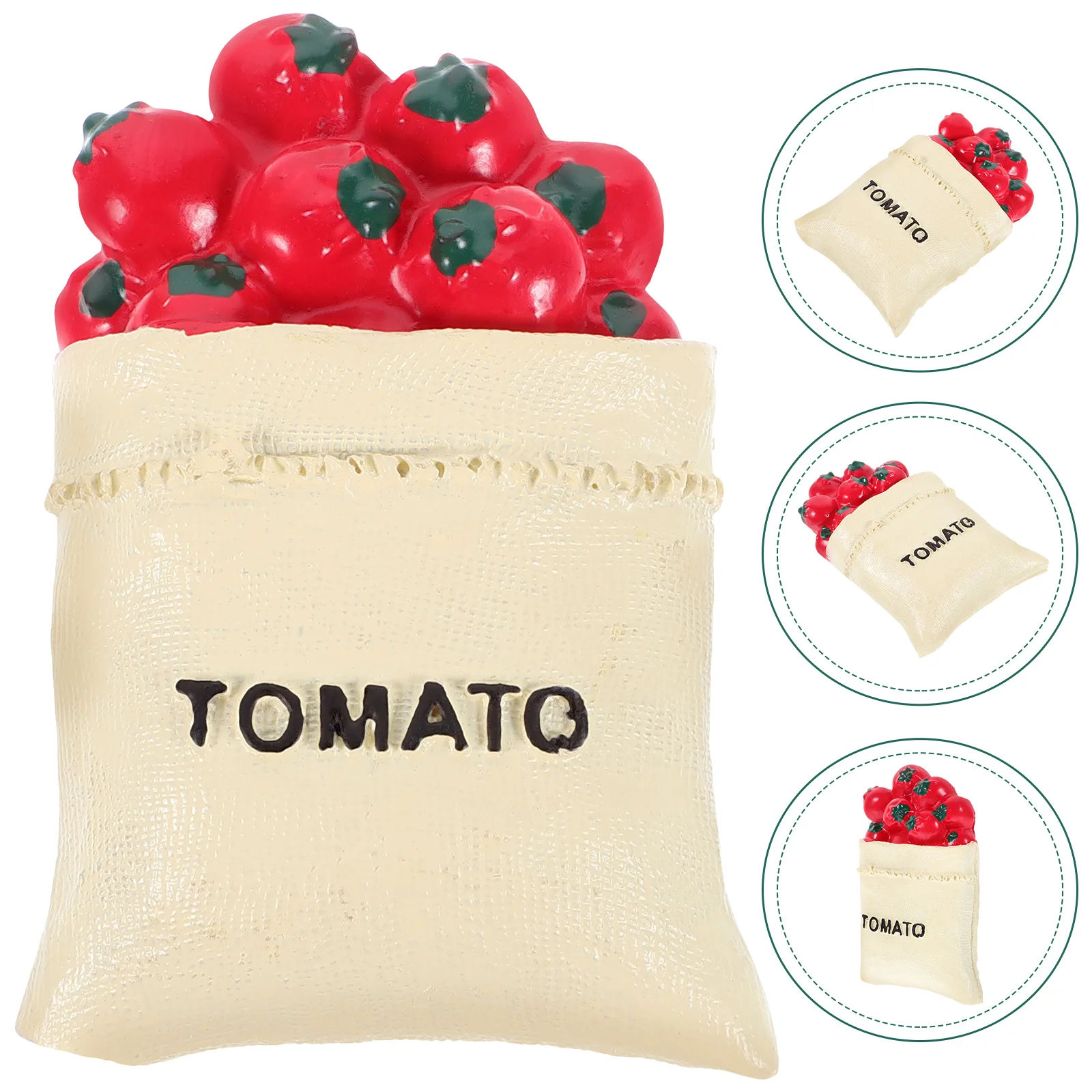 

3 D Simulated Food Tiles Funny Kitchen Magnets for Refrigerator Cute Fridge Decoration Decoraciones Para Baños Tomato Magnetic