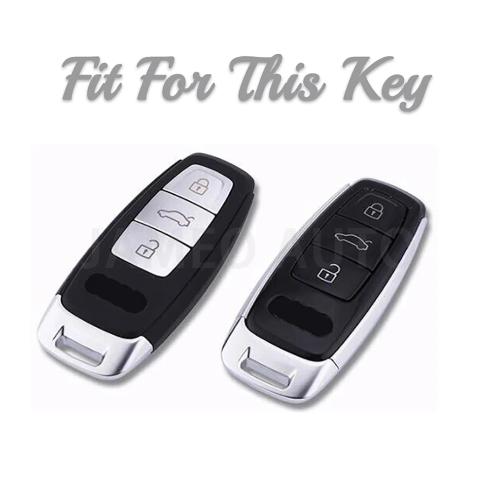 Premium Soft TPU Car Key Case Cover - Auto Styling Protection Shell Holder Accessories