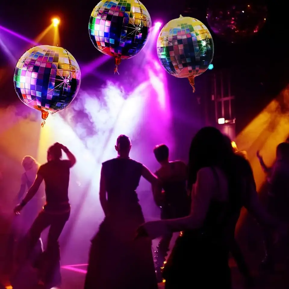 Palloncini Discoteche Palloncino Addobbi allestimenti palloni locali da ballo Italia