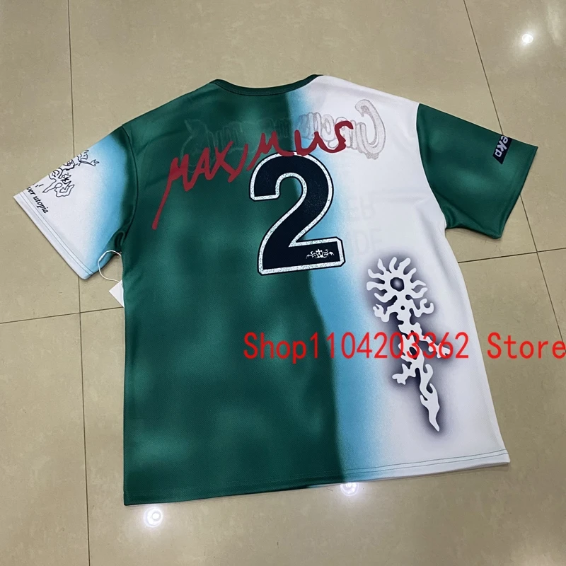 Men Summer Multi-style Soccer Jerseys Cactus Jack T-shirt 