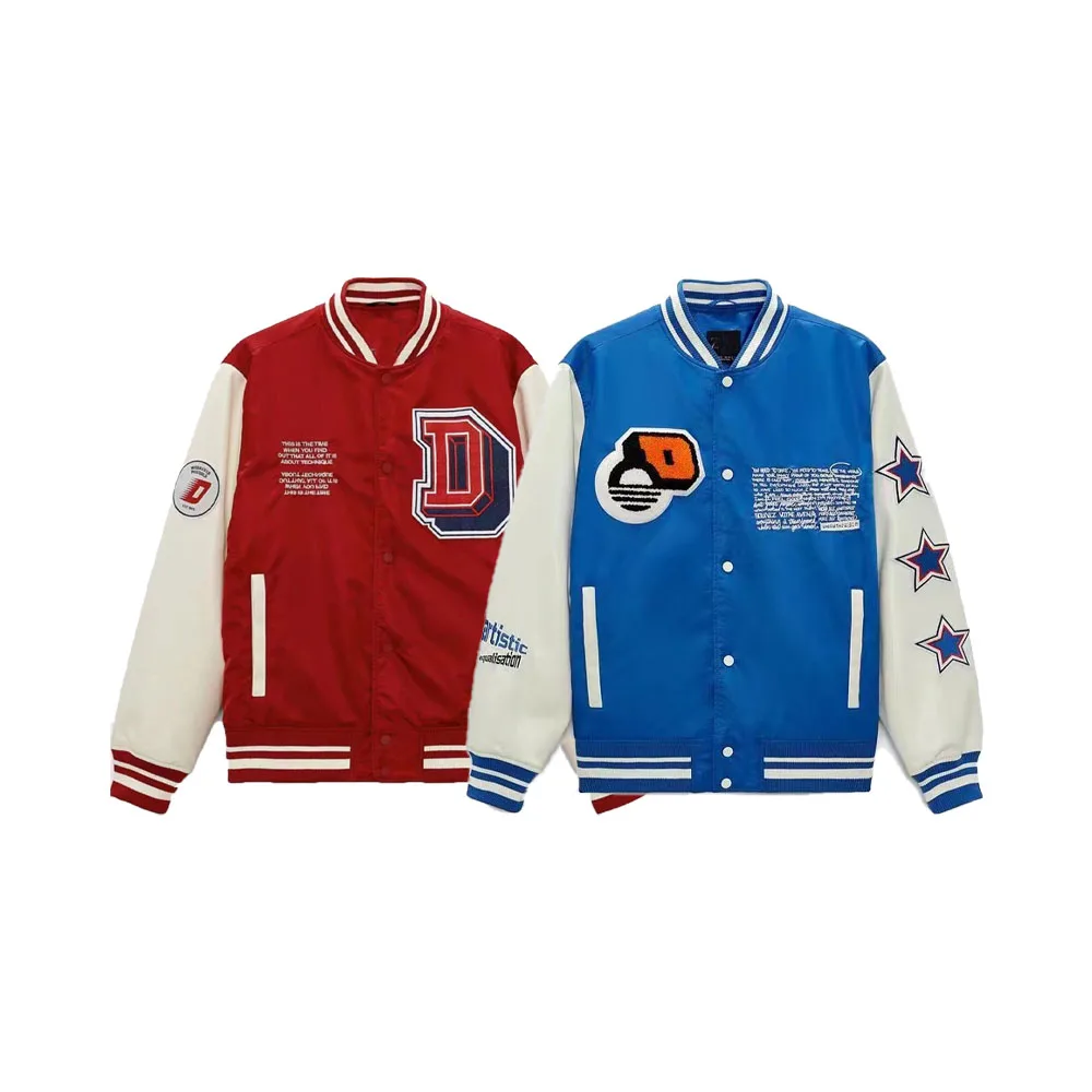 

Zach Aiisa counter quality new men's and women's clothing same style fashion embroidery sports casual baseball jacket coat