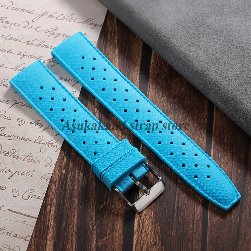 Silicone Tropical Rubber Sport Watchstrap - Unisex