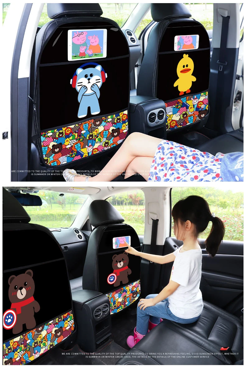 2X VOITURE HOUSSE De Protection Dossier Arrière Siège Protège Enfant Tapis  Neuf EUR 18,30 - PicClick FR