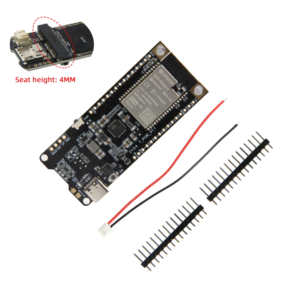 ® TTGO T-PCIE ESP32 SIM Series Module WIFI Bluetooth Nano Card Composable ESP32-