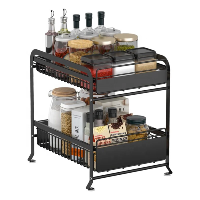 Подставка для хранения NETEL под раковину выдвижная корзина шкафа выдвижной