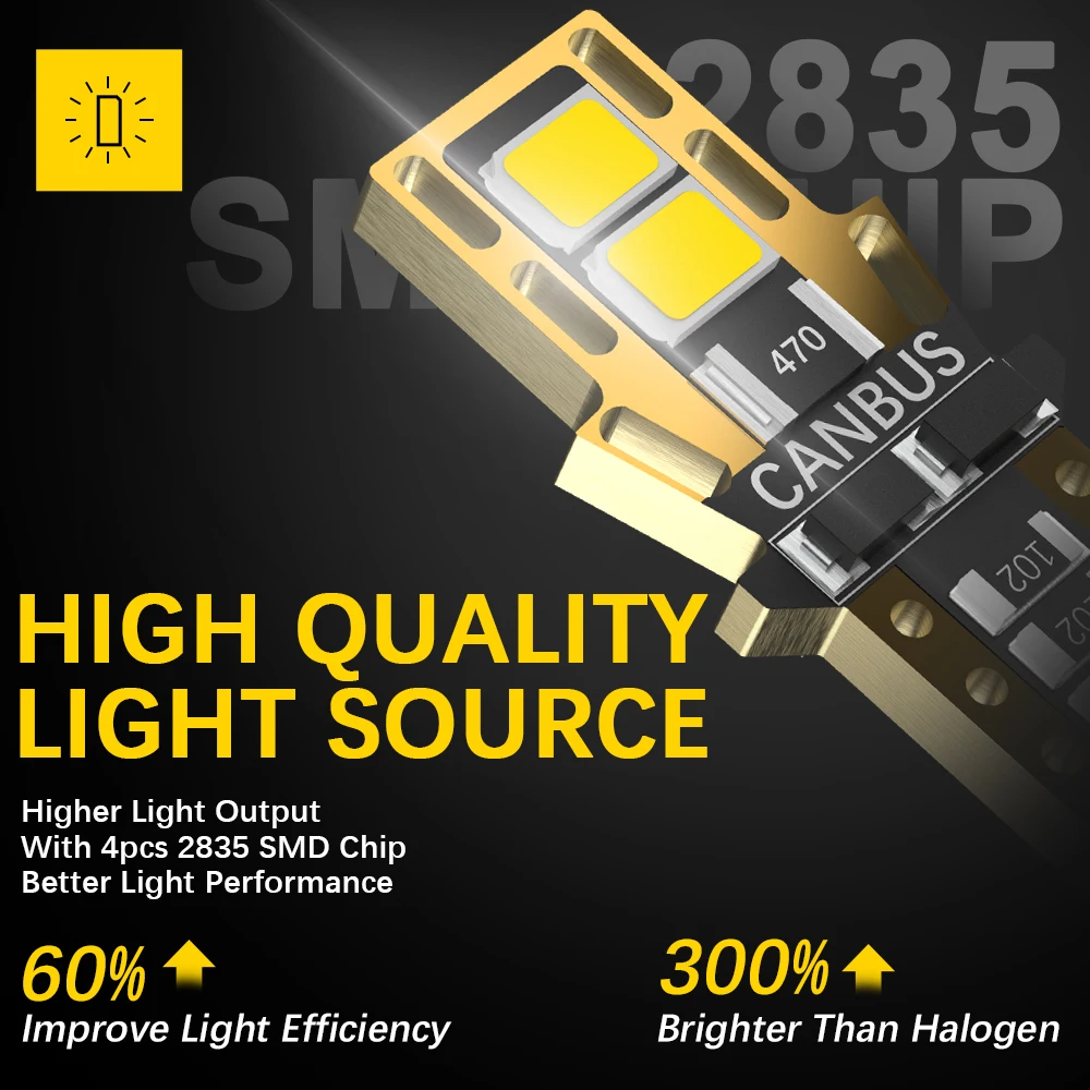 10X W5W T10 LED Canbus ���� �ƿ�� BMW VW �޸������� �ڵ��� ���׸��� �� ����Ʈ Ʈ��ũ ����, ȭ��Ʈ ������ ȭ��Ʈ ���̽� ���� ����