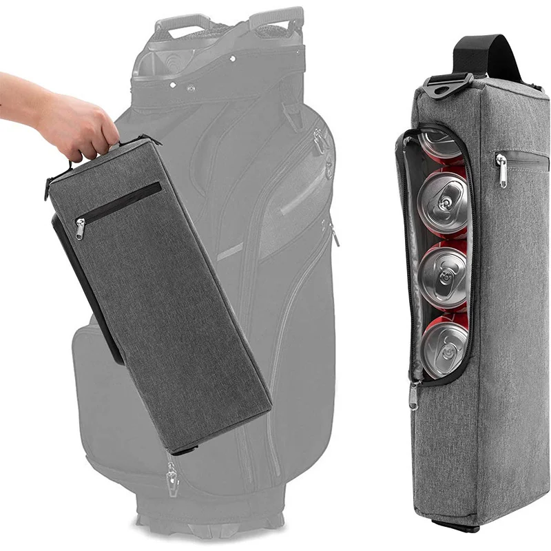 Wine Beer Cooler Bag Soft Golf Cooler Bags Insulated Beer Holder Waterproof Outdoor Car Drinks Wine Bag Case Handbag