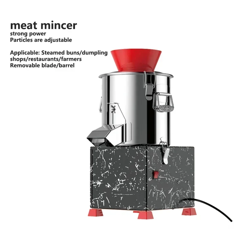 Vegetable Cutter Dicing Machine Electric Canteen Minced Meat Mincer Pellet Dumpling vegetable stuffing machine 4