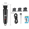 Kemei 2284 Zero Gapped Cordless Hair Trimmer Barber Professional Mens Hair Clippers Finish Haircut Machine Rechargeable Grooming 4