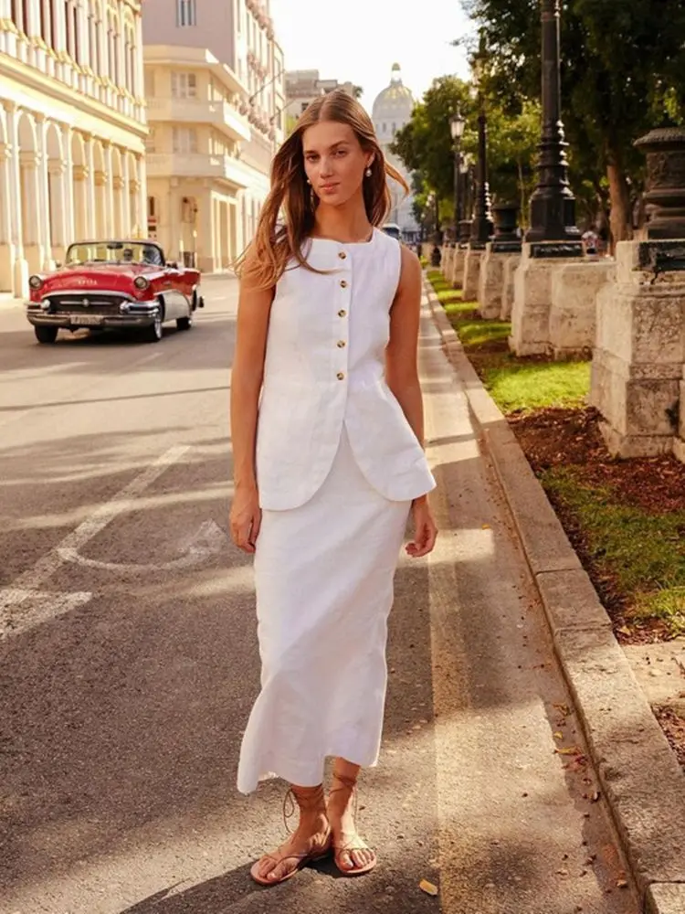 Gown Completo Con Gonna Lunga Outfit Elegante Gonna Lunga Gonna