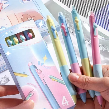 4pcs Retractable Erasable Gel Pens 1