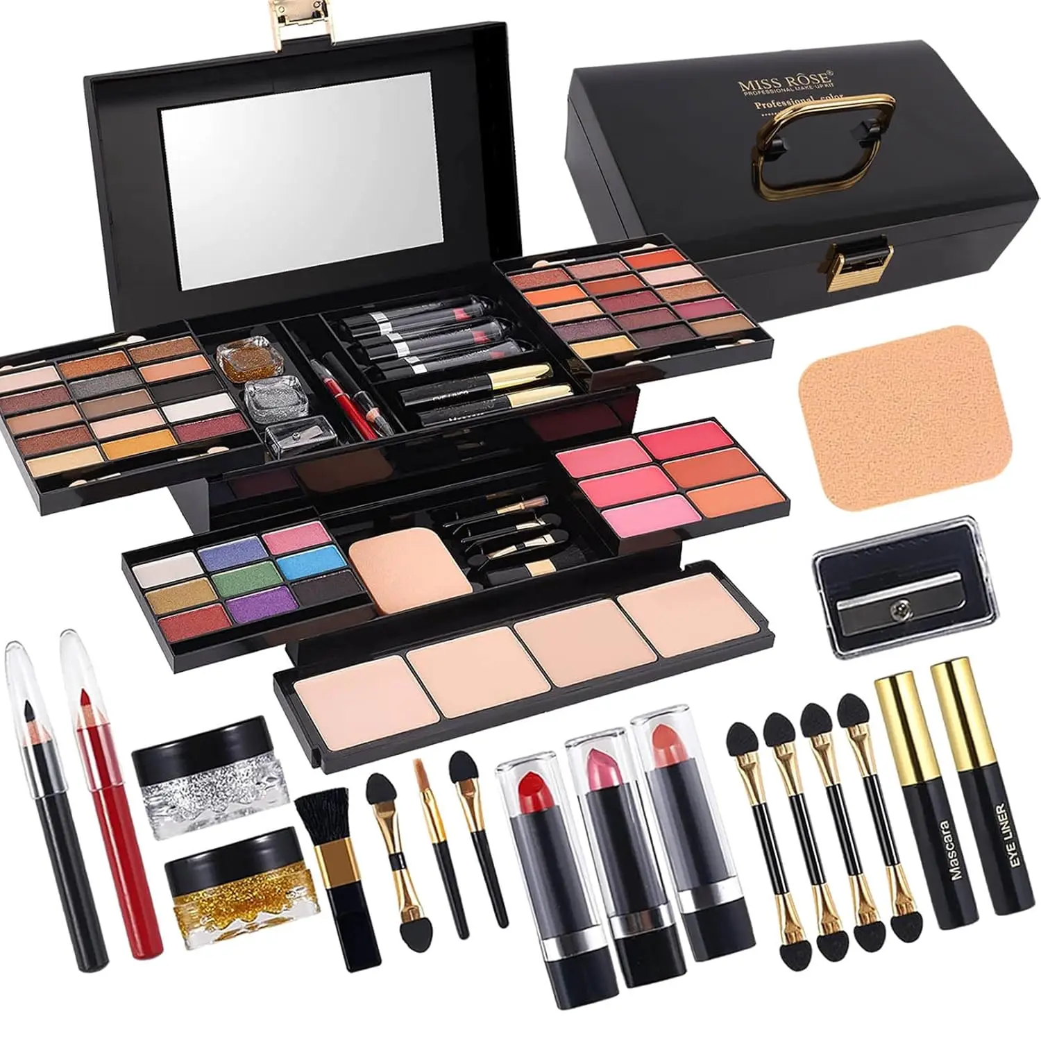 58-color professional makeup kit image 1