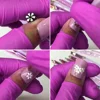 Professional Nail Art Stamp Chic, 4-10pc Pen Nail Stamping Plates 3D Daisy/Star/Butterfly/Heart Nails Template DIY Nail Tool Set 2