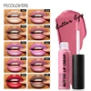 1PC Butter Silky Lip Gloss Hydrating Liquid Lipstick Pink Red Tones Long Lasting Lipgloss 1