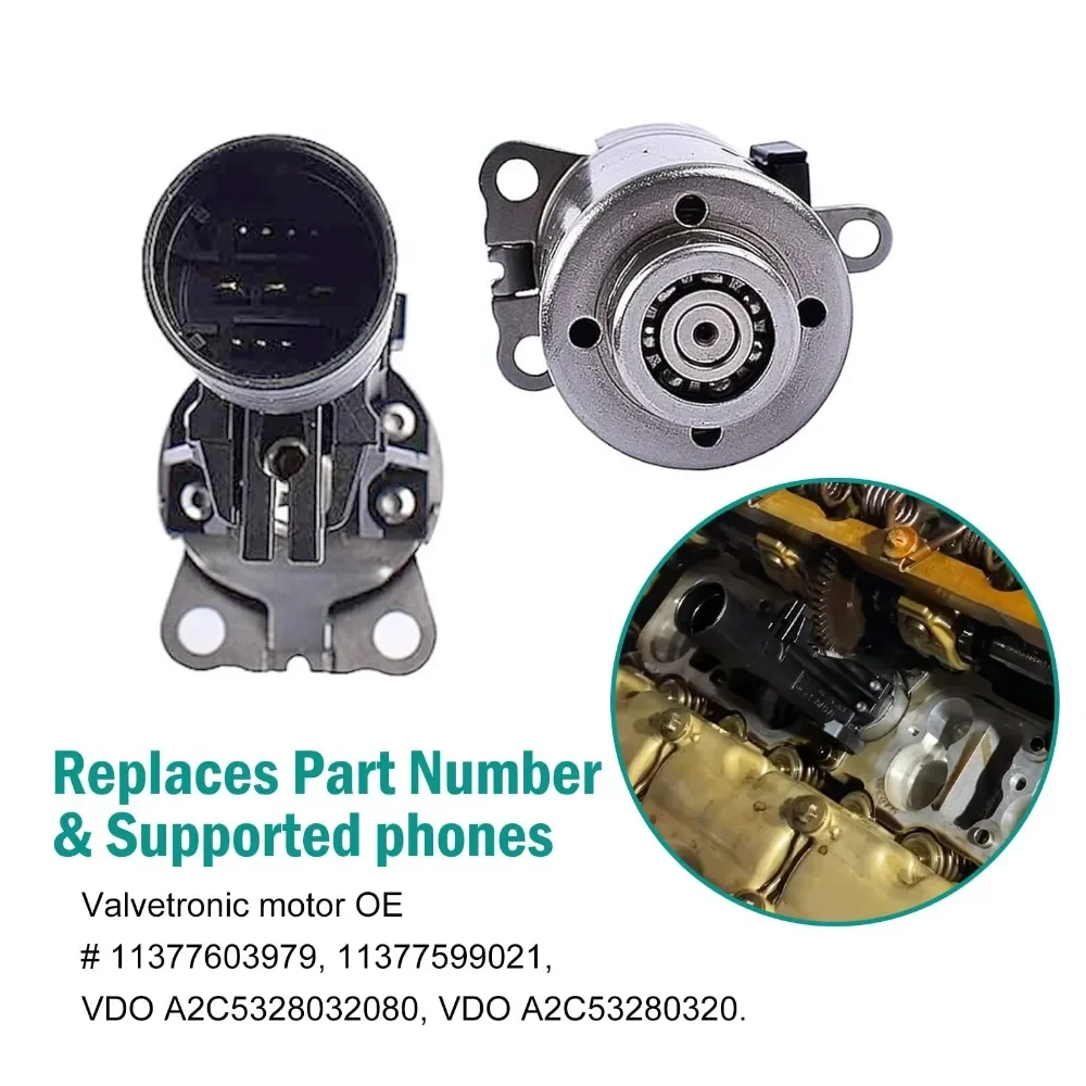 Cylinder Head Valvetronic Timing Actuator Motor BMW N20 N55 135i 228i 320i 328i 428i 7603979-07 11377603979 A2C53280320