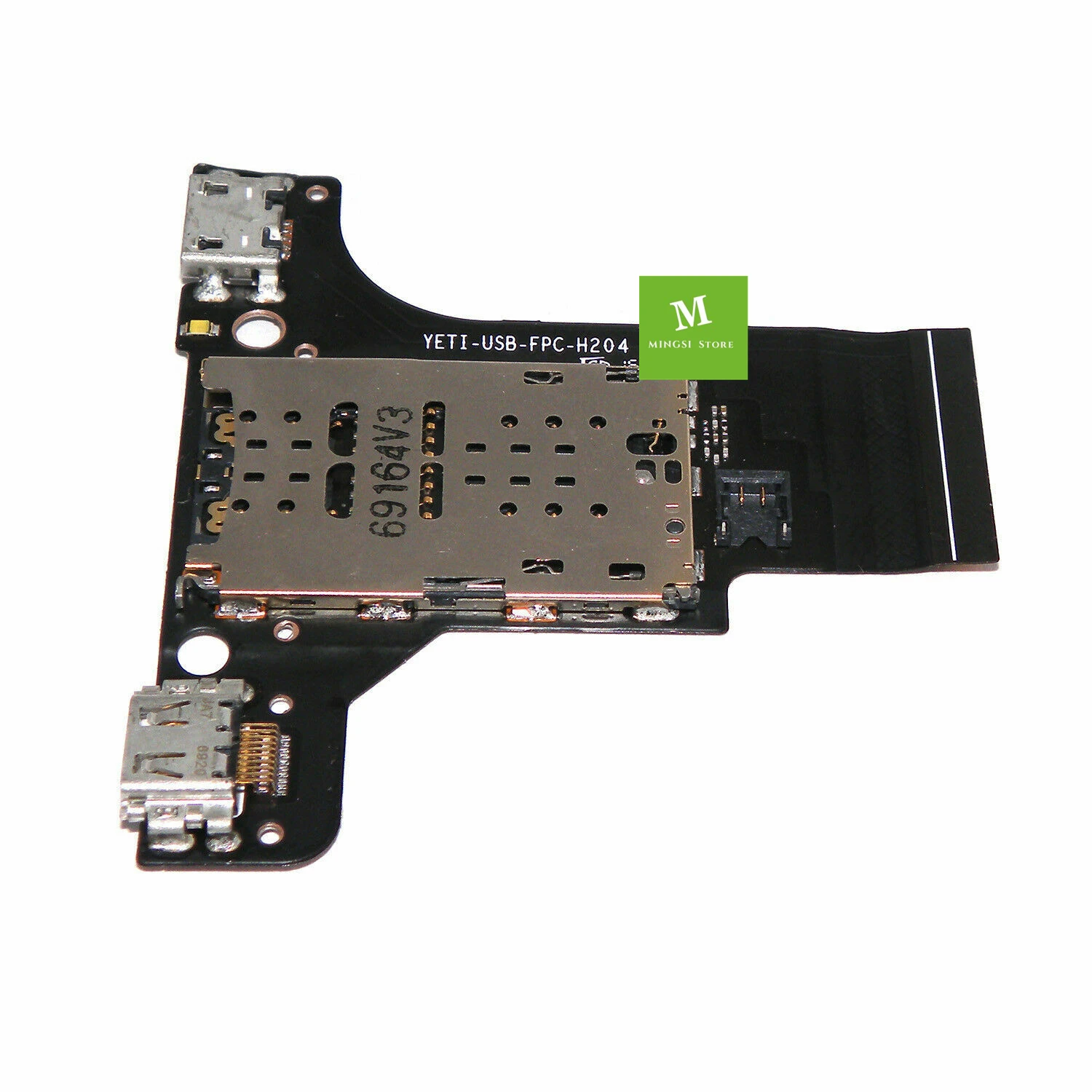 para Lenovo Yoga Livro Carregamento Port Board sd Card Reader Yb1-x91 Yeti-usb-fpc-h204
