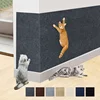 Trimmable Cat Scratching Mat Cat Scratcher Sofa Tape Scratching Post Self-adhesive Carpet Cats Scratch Board Cat Accessories