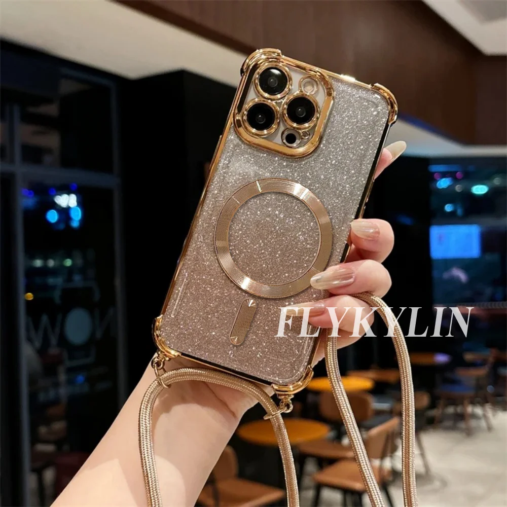 Magnetic Coil Soft Shell with Flash Powder Protection and Long Rope Attachment