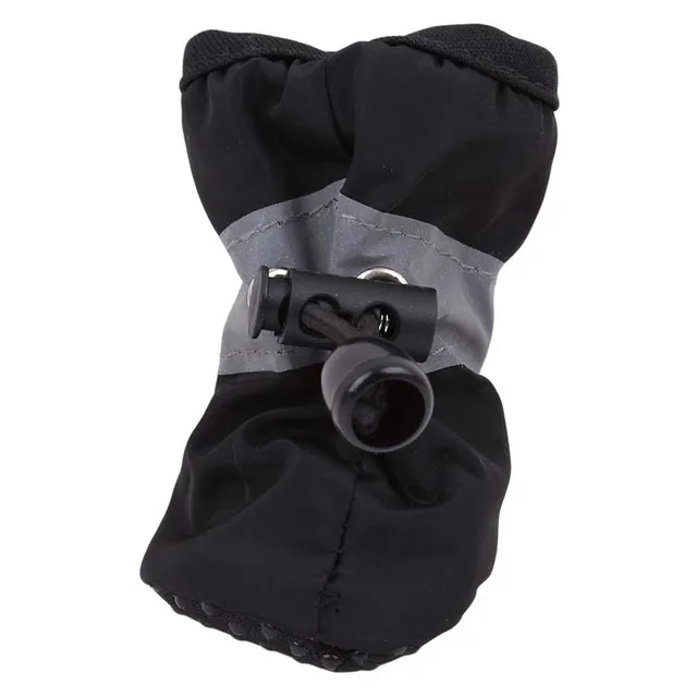 New 4pcs Pet Dog Shoes Anti-slip Rain Snow Boot Thick Warm For  Small Cats Dogs Puppy Dog Socks Booties 5