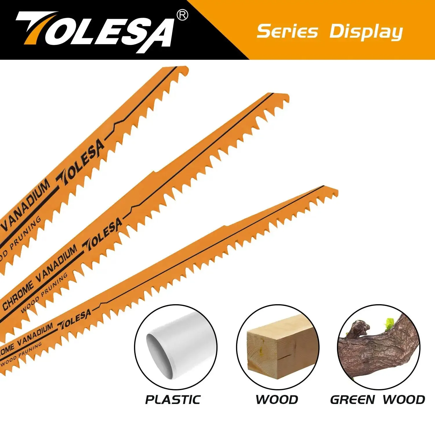 EZARC Reciprocating Saw Blade Bi-Metal Cobalt Sabre Saw Blades For Metal Cutting 9 Inch 14tpi R922pm 5 Pack