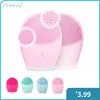 brosse nettoyante visage électrique de nettoyage du visage en Silicone