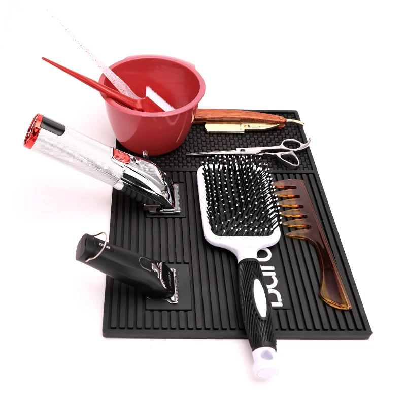 전기 클리퍼 마그네틱 보관 패드, 이발사 헤어 스타일링 도구, 매트 조리대, 강력한 흡착 미끄럼 방지 실리콘 쿠션