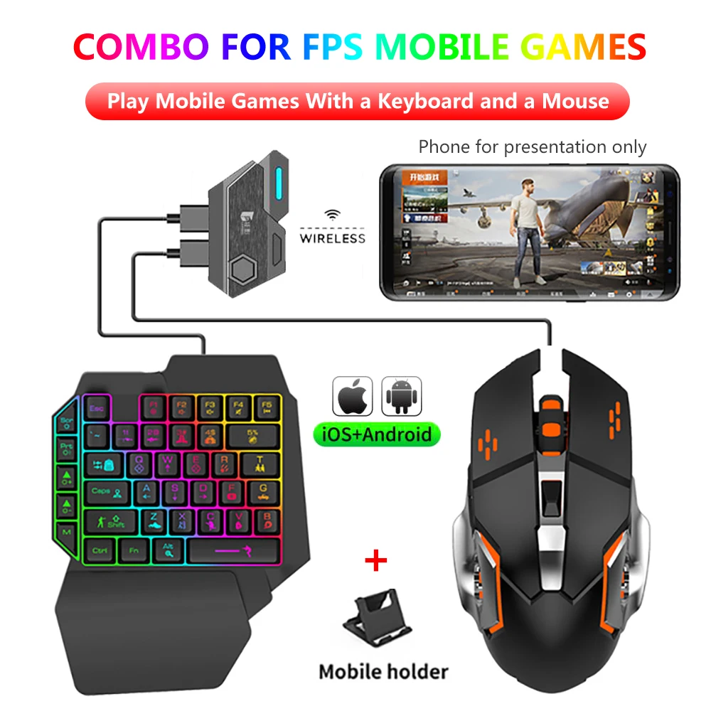 Mix se e Elite Mouse And Keyboard Converter Acessórios para Jogos Gaming Faster Reaction para Android Ios Mobile Pubg Jogos