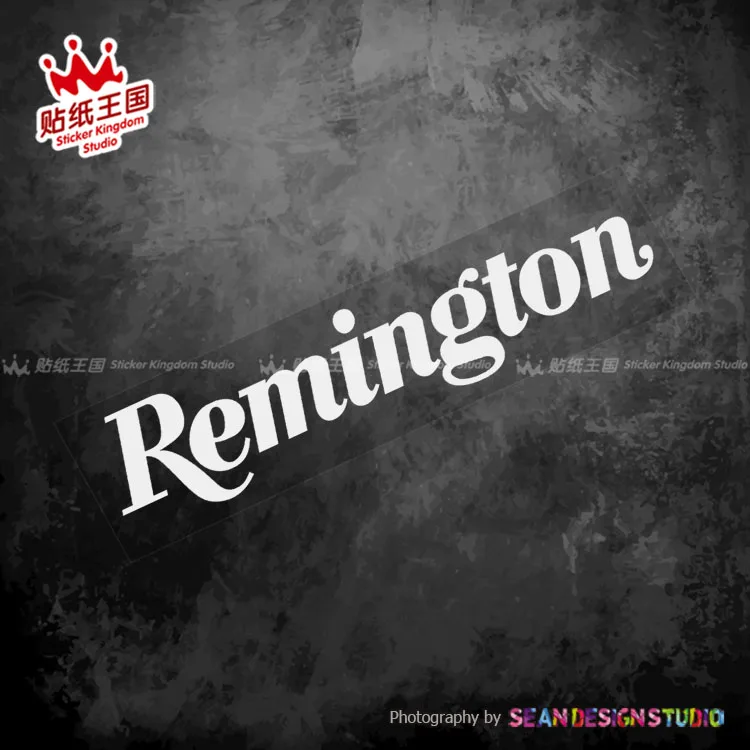 Per Remington Military Motor Bike Auto Car Suv Moto Adesivi Riflettenti Decalcomanie Impermeabili J05