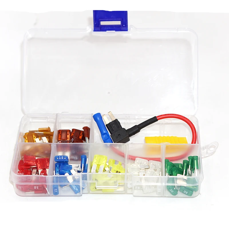 Automotive Fuses Assorted 70pc Set Pack Fuse Puller