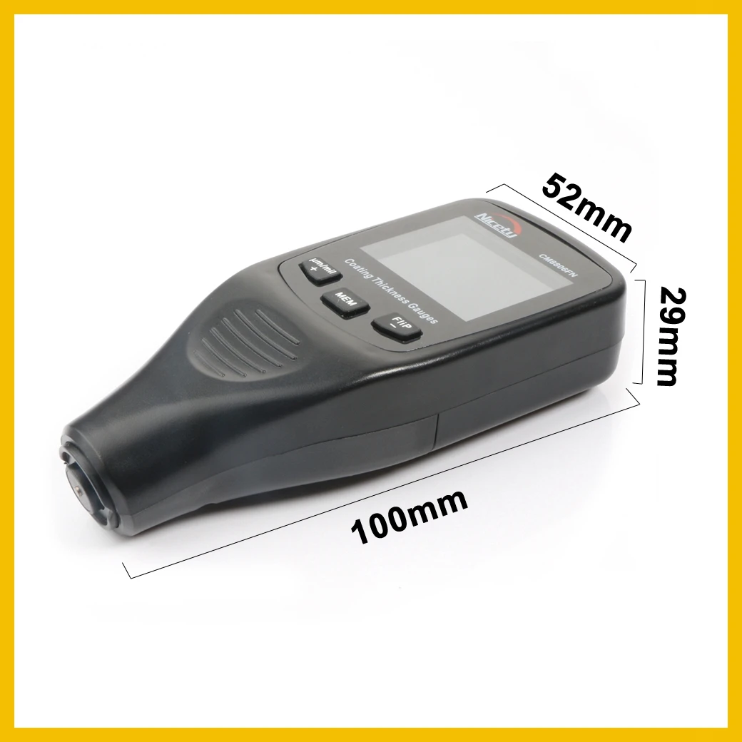 Nicety Digital Thickness Gauge Width Measuring Instruments Thickness Gauges Paint Film Coating Tester gauge