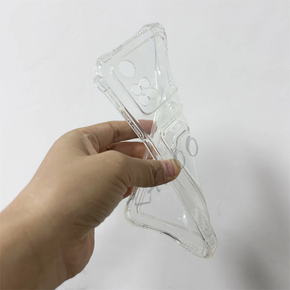 Clear Card Slot Holder Soft TPU Shockproof Wallet Phone Case Cover
