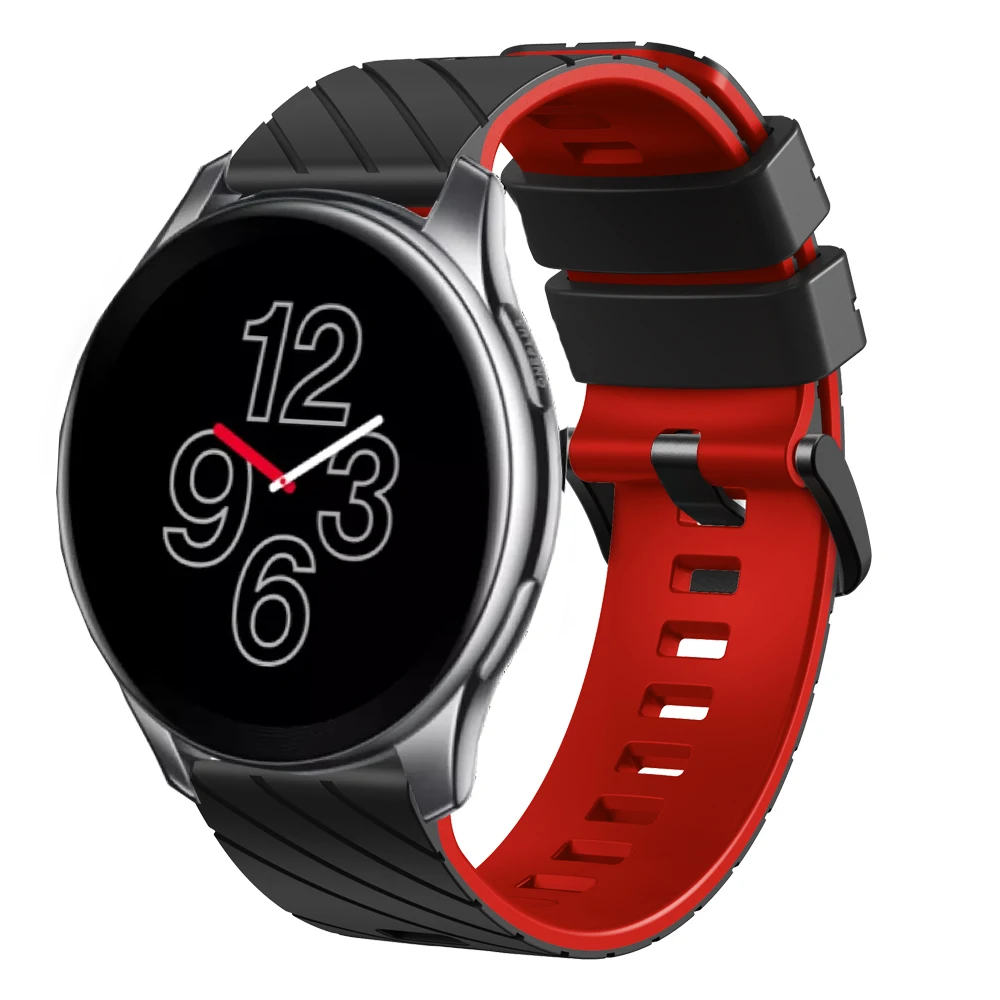 Sport Silicone Watch Band – 22mm Replacement Wristband Accessory