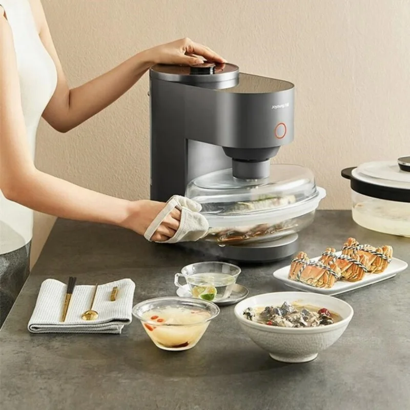 Joyoung 220V F-S5 Steam Rice Cooker 3L Stainless Steel Mini Multifunctional Electric Stewer Electric Cooker 4