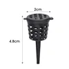 100/20Pcs Plant Fertilizer Baskets Dome Case Plastic Automatic Nursery Pots With Lid Plant Bug Portable Bonsai Cover Box Tools 6