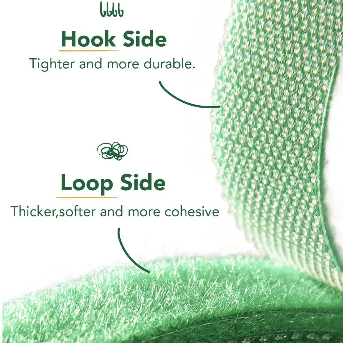 5M Nylon Plant Bandage Tie Reusable Plant Hook Loop Ties Green Fastener Tape Bamboo Cane Wrap Support Home Garden Accessories plant ties