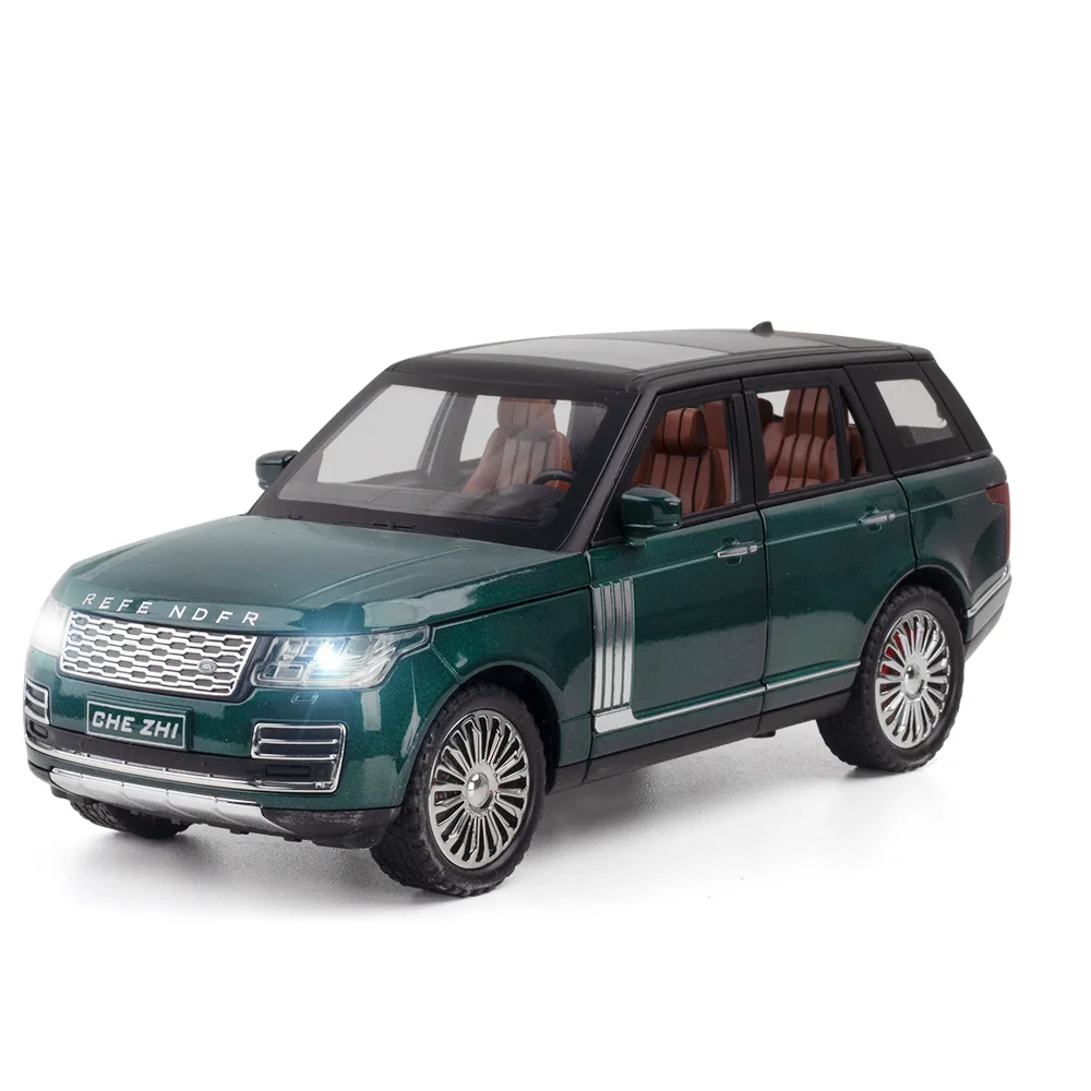 1:24 литая модель автомобиля из сплава Миниатюрная LAND ROVER Range имитация