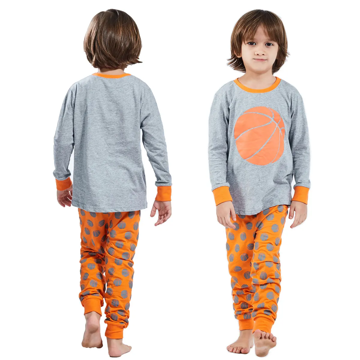 Get Trend Pyjama Set For Boys & Teens 7-14 Years, 2 Pcs Soft Football - View #8