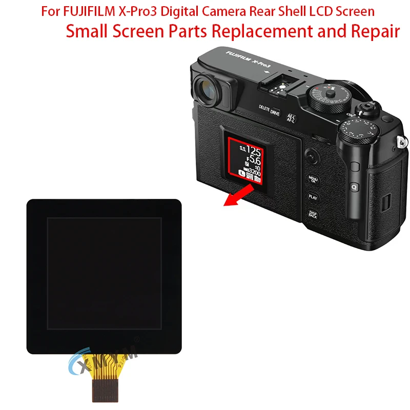 Per Fujifilm X-Pro3 Fotocamera Digitale Guscio Posteriore Schermo Lcd Parti Di Piccolo Schermo Sostituzione E Riparazione