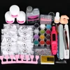 Acrylic Nail Kit Professional Set Powder Glitter Nail Extension Set Full Manicure Set Nail Art Liquid Nail Decorations Tools Kit 1