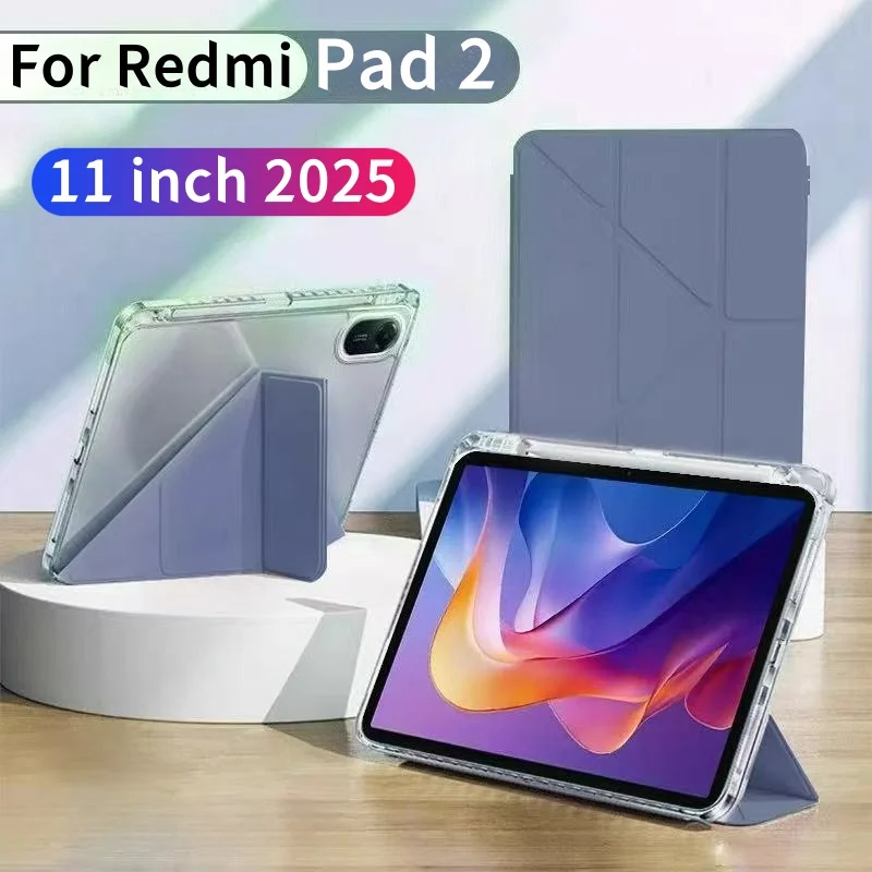 Enhanced Protective Tri-Folding Flip Stand Case with Auto Sleep Cover