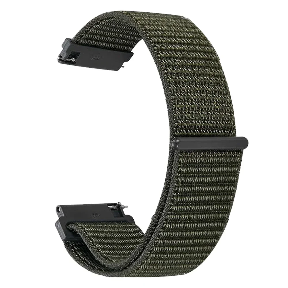 Magnetic Braided Bracelet Replacement Strap, 20/22mm, Adjustable Loop Band