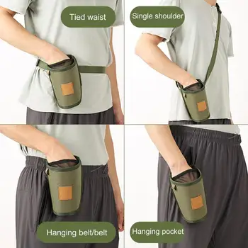 Portable Dog Treat Bag Puppy Training Treat Snack Bag Large Capacity Dog Training Snack Reward Waist Bag Pet Feed Pocket 5