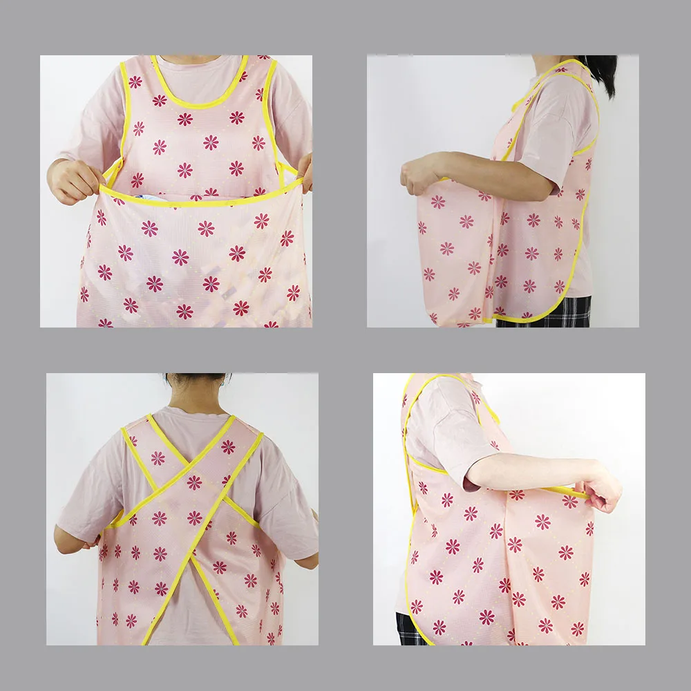 Laundry Apron With Large Pocket Outdoor Home Washable Drying Clothes Bib Laundry Supplies 3