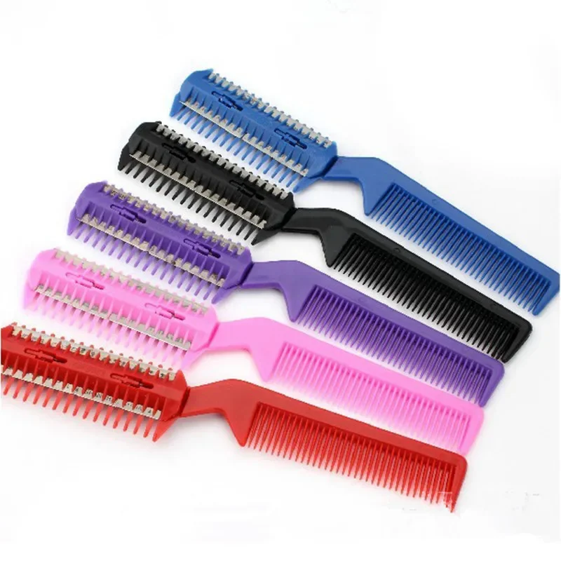 Pet Hair Trimmer Comb Cutting Cut Dog Cat With 2 Blades Grooming Razor Thinning Hairbrush Comb Products For Cats 5